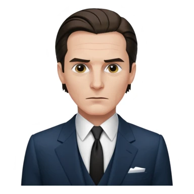 patric bateman sticker