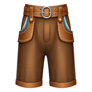 Lederhosen sticker