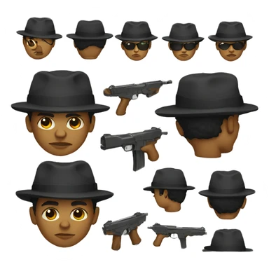 A gangster sticker