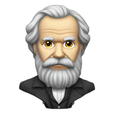 karl marx ak-47 sticker