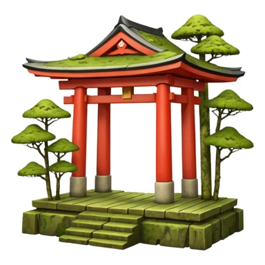 Shinto Shrine sticker