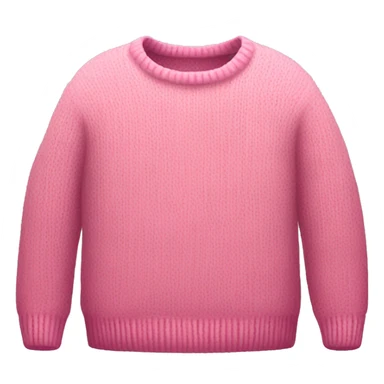 Pink sweater sticker