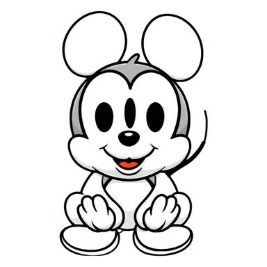 Mickey Mouse sticker