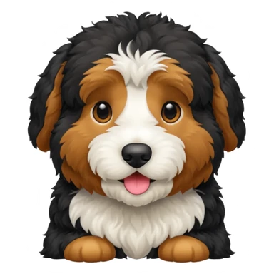 Bernedoodle sticker
