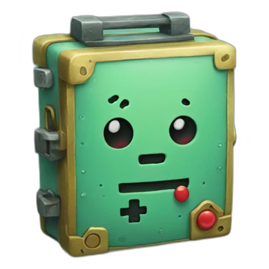 bmo from adventure time sticker