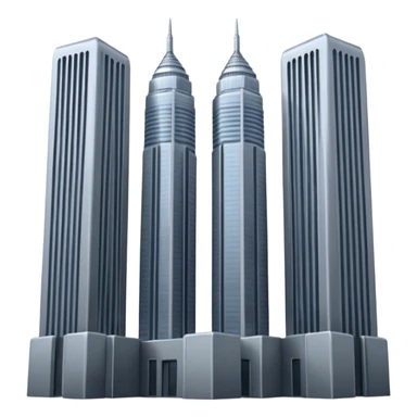 animated emoji of twin towers or 9/11 memes sticker