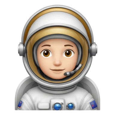 Astronaut sticker