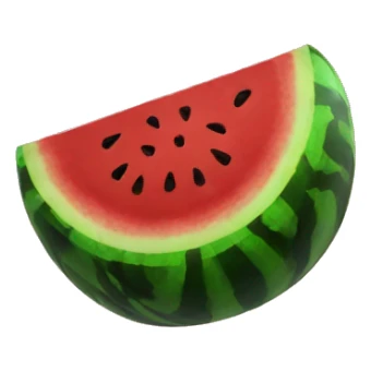 Chocolate covered watermelon  sticker