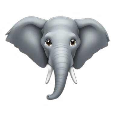 Elephant in movie theater sticker