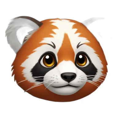 lesser panda sticker
