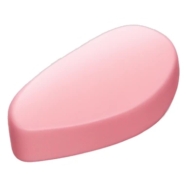 A soft pink gua sha sticker