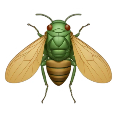 cicada  sticker