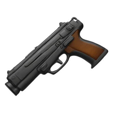 A really realistic bbgun sticker