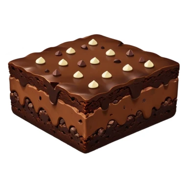 Triple Chocolate Brownie sticker