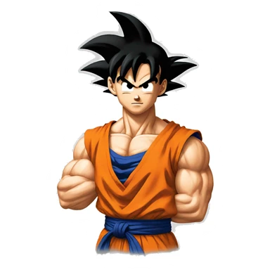 goku from dragon ball sticker