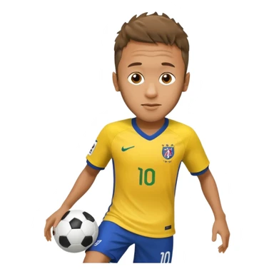 Neymar doing skills sticker