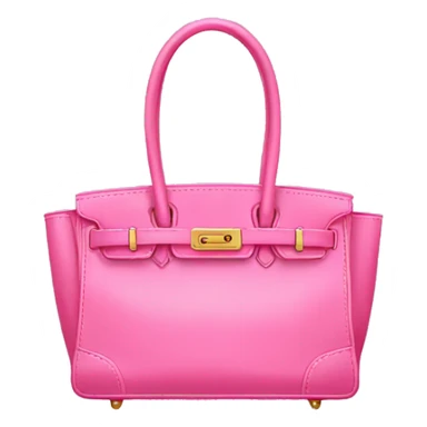 Pink birkin bag sticker