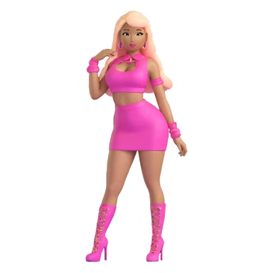 Nicki Minaj rapper sticker