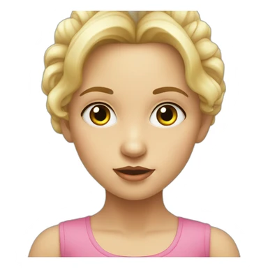 niña-rubia-ojos celestes sticker