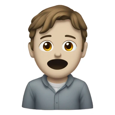 It seems like you’re asking for an emoji that conveys sadness. Here’s one for you: 😞 sticker