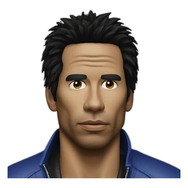 blue steel zoolander sticker