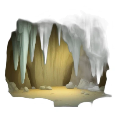 stalactites grotte sticker