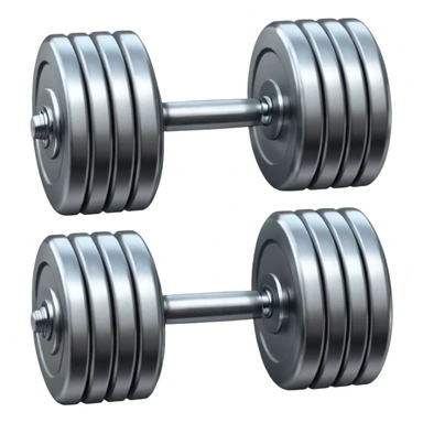 dumbbells sticker