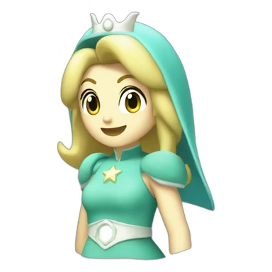 Rosalina from Mario galaxy sticker