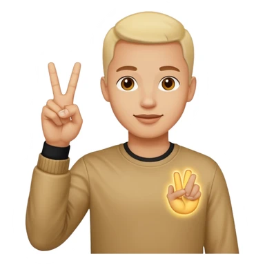 persona haciendo 🤙🏻 sticker