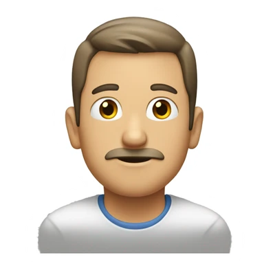 a guy that is waiting in line for toilet sticker