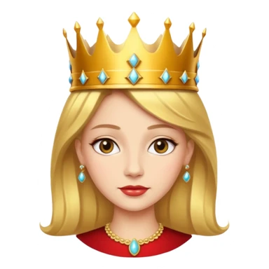 beautiful queen sticker