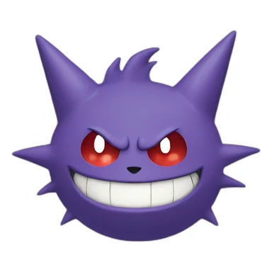 Gengar pokemon sticker