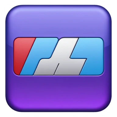 Logo M of bmw motorsport sticker