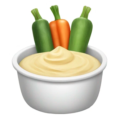 Veggies and dip sticker