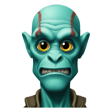 Abe Sapien Hellboy sticker