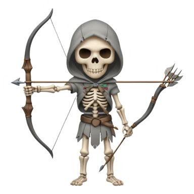 dnd 5e skeleton archer sticker