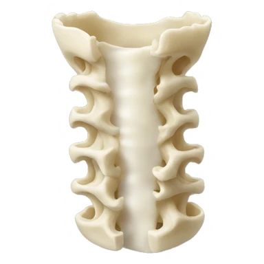 Coluna vertebral sticker