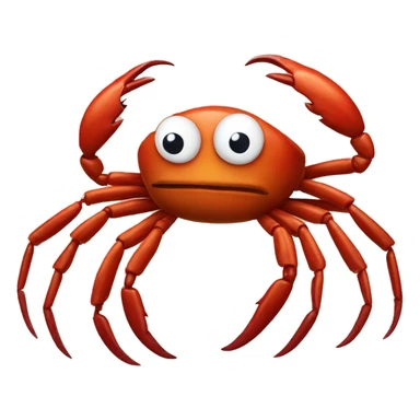 Mr crabs sticker
