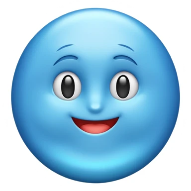 A blue tick verified emoji sticker
