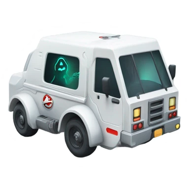 Ghostbuster cyber truck  sticker
