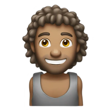 Singe sur bourdon sticker