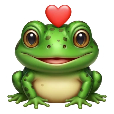 Toad in love sticker