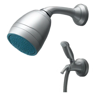 Shower head outdoors sticker