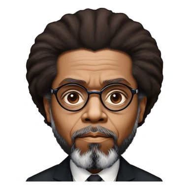 cornel west sticker