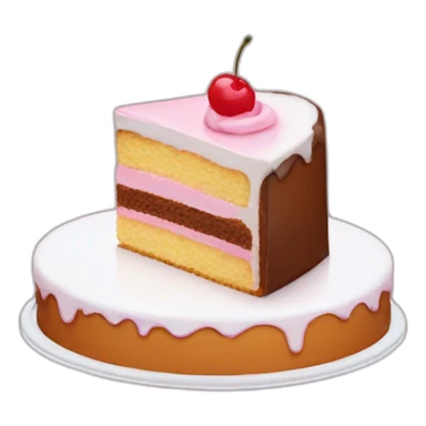 piece of cake sticker