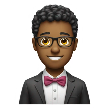 Nerd give present sticker