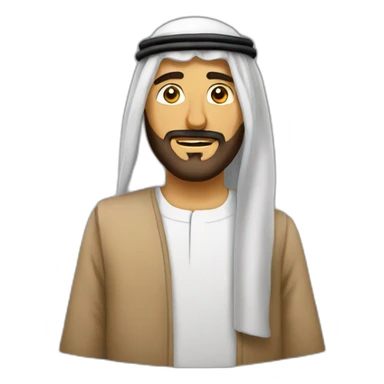 un arabe qui vole sticker