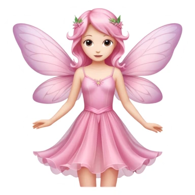 pink fairy sticker