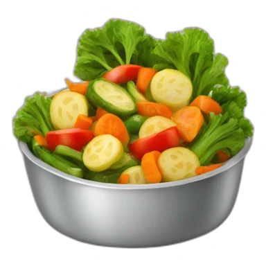 sautéed vegetables sticker