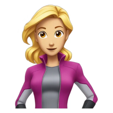 Totally spies Sam sticker
